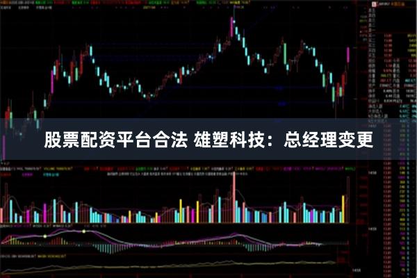 股票配资平台合法 雄塑科技:总经理变更